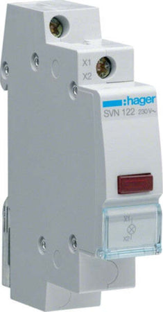 HAGER---SEGNALATORE-LUMINOSO-ROSSO-SVN-122-230V