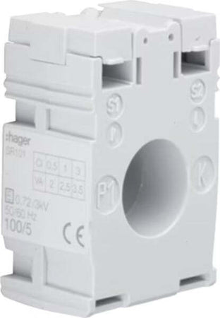 HAGER---TRASFORMATORE-DI-CORRENTE-SR-101-50-60Hz