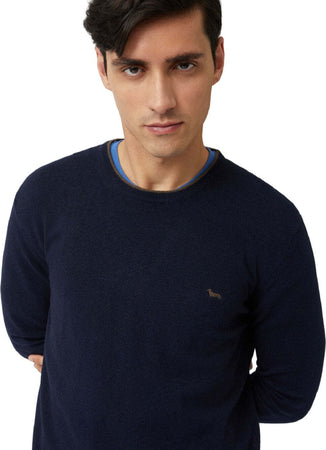 Harmont-&-Blaine-Maglie-Blu-da-uomo