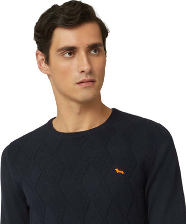 Harmont-&-Blaine-Maglie-Blu-da-uomo