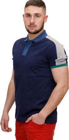 Harmont-&-Blaine-T-shirt-e-Polo-Blu-da-uomo