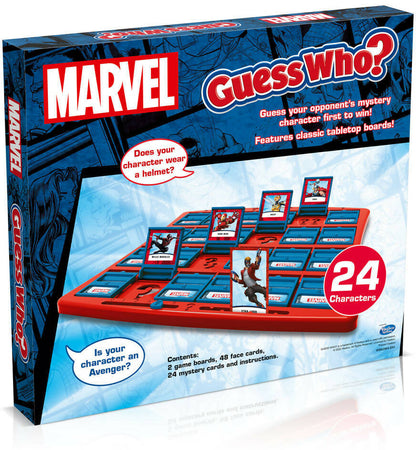 Hasbro Indovina Chi? Marvel - Gioco Da Tavolo 2 Giocatori