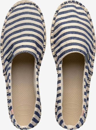 Havaianas Espadrillas Origine Donna Espadrillas Classiche Fantasia a Righe Marinho in Cotone 100% E Suola in Gomma Moda/Donna/Scarpe/Scarpe basse/Espadrillas basse You Store - Messina, Commerciovirtuoso.it