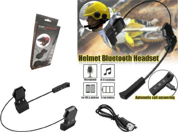 Headset-Kit-Microfono-Auricolare-Bluetooth-Wireless-Esterno-Casco-Moto-Bt9