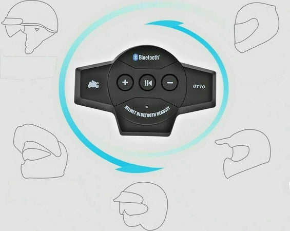 Headset Microfono Auricolari Per Casco Moto Bluetooth MP3 BT10 Q-L028 Elettronica/Elettronica per veicoli/Elettronica per moto/Cuffie bluetooth Zencoccostore - Formia, Commerciovirtuoso.it