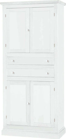 HERMAN---armadio-in-legno-massello-80x40x170-Bianco-Milani-Home