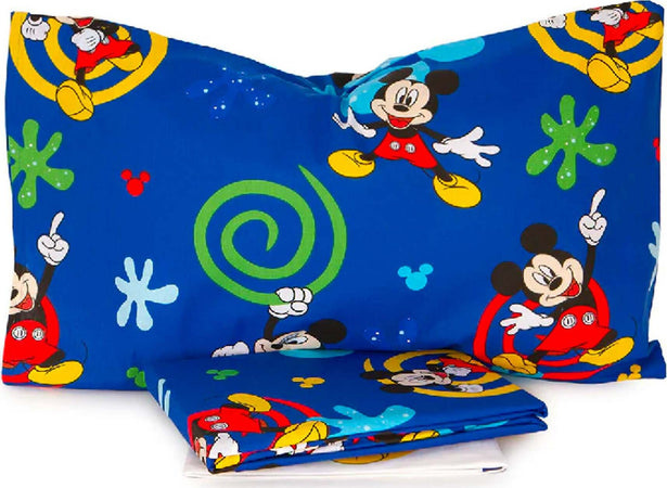 Hermet Completo Lenzuola Letto Singolo 1 Piazza Mickey Mouse Topolino Blu Multicolore Set Completo Letto 6337673tp01 Casa e cucina/Tessili per la casa/Biancheria per la cameretta/Lenzuola e federe/Set di lenzuola e federe La Bottega del Risparmio - Bari, Commerciovirtuoso.it