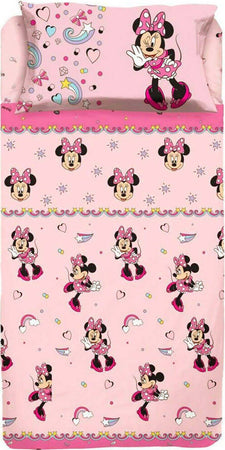 Hermet Completo Lenzuola Minnie Letto Singolo 1 Piazza Set Completo Lenzuola Rosa Disney Minnie Mouse Casa e cucina/Tessili per la casa/Biancheria per la cameretta/Lenzuola e federe/Set di lenzuola e federe La Bottega del Risparmio - Bari, Commerciovirtuoso.it