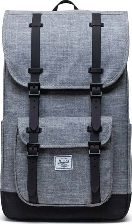 HERSCHEL-Zaino-Unisex-Little-America-Backpack-Raven-Crosshatch-da-uomo