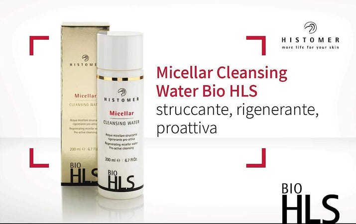 Histomer Bio Hls Micellar Cleansing Water 200ml Acqua Micellare Struccante Rigenerente Pro-attiva