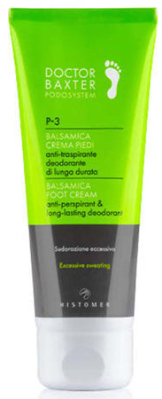 Histomer Crema Piedi Balsamica Traspirante E Deodorante A Lunga Durata Con Cloridrolo Crema Piedi Contro Eccessiva Sudorazione 75ml