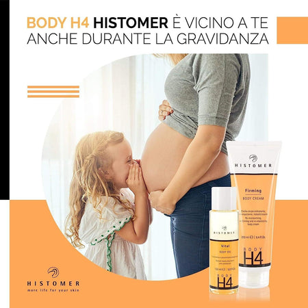 Histomer Firming Body H4 Cream 250ml Histomer Crema da Corpo Idratante e Nutritiva Ricompattante Rielasticizzante