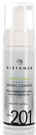 Histomer Formula 201 Green Age Dermal Cleanser 150ml Mousse Detergente Contro l'Acne