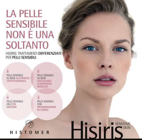 Histomer Hisiris Pro Age Active Cream 50ml Crema da Giorno SPF 10 Crema Riempimento Rughe e Anti-Macchie per Pelle Sensibile