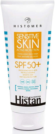 Histomer Histan Sensitive Skin Active Protection Spf 50 + 200ml Crema Solare Viso E Corpo Altissima Protezione Pelli Sensibili E Allergiche