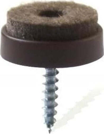 HOME-SYSTEM---SCIVOLI-IN-FELTRO-TONDI-CON-VITE-24-MM-8PZ