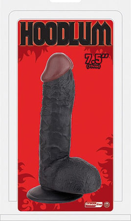 Hoodlum 7,5” Cm 19 Nero Fallo Realistico Non Vibrante Salute e cura della persona/Erotismo e contraccezione/Sex toys/Dildo/Dildo realistici Kondorama - Martinsicuro, Commerciovirtuoso.it