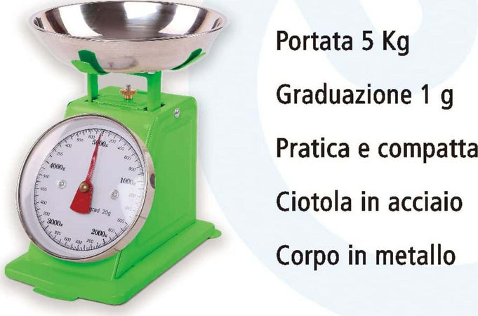 Howell-Bilancia-Da-Cucina-Meccanica,-Portata-5kg