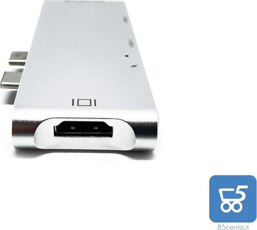 HUB Type-C HDMI 1080P HD 4K USB 3.0 Card Reader SD compatibile per Macbook con doppio ingresso