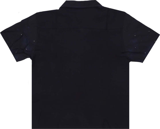 HUF-Camicia-Manica-Corta-Uomo-Manhattan-S/s-Top-Shirt-Black-da-uomo