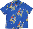 HUF-Camicia-Manica-Corta-Uomo-Skidrokyo-Resort-Top-Royal-da-uomo