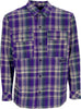 HUF-Camicia-Manica-Lunga-Uomo-Banks-Flannel-Shirt-Purple-da-uomo