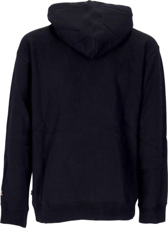 HUF-Felpa-Cappuccio-Uomo-Bayview-P/o-Hoodie-X-Thrasher-Black-da-uomo