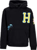 HUF-Felpa-Cappuccio-Uomo-Fly-Die-Po-Hoodie-Black-da-uomo