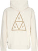 HUF-Felpa-Cappuccio-Uomo-Set-Triple-Triangle-Po-Hoodie-Bone-da-uomo