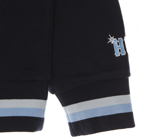 HUF-Felpa-Cappuccio-Uomo-Sideline-P/o-Hoodie-Indigo-da-uomo