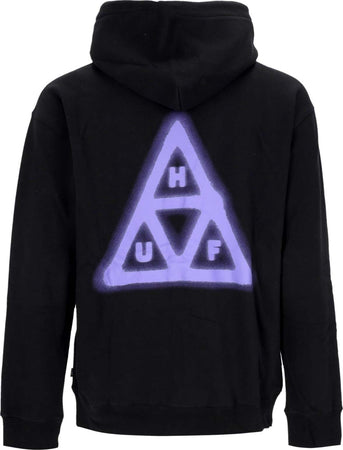 HUF-Felpa-Cappuccio-Zip-Uomo-Horus-Full-Zip-Hoodie-Black-da-uomo