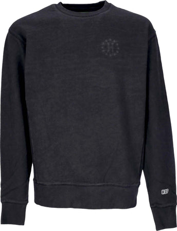 HUF-Felpa-Girocollo-Uomo-12-Galaxies-Faded-Crewneck-Gun-Metal-da-uomo