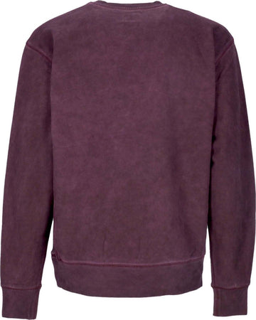 HUF-Felpa-Girocollo-Uomo-12-Galaxies-Faded-Crewneck-Wine-da-uomo