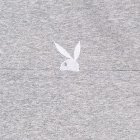 HUF-Felpa-Girocollo-Uomo-Rabbit-Head-Crew-X-Playboy-Grey-Heather-da-uomo