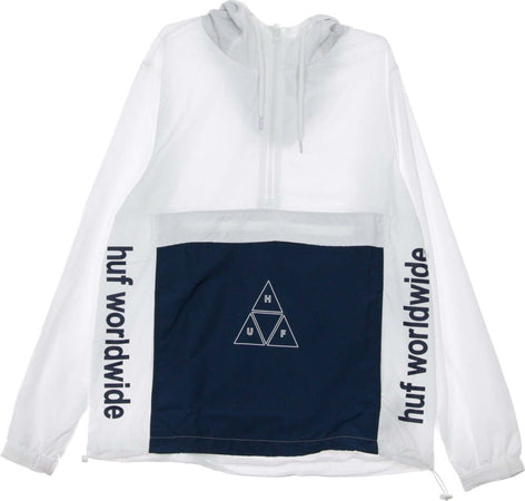 HUF-Giacca-a-Vento-Infilabile-Uomo-Peak-3.0-White-da-uomo