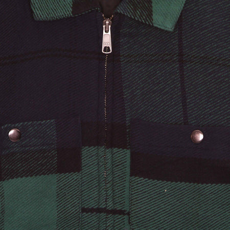 HUF-Giacca-Workwear-Uomo-Blackwatch-Work-Jacket-Navy-da-uomo