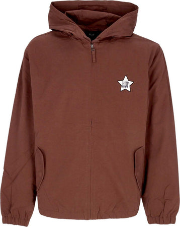HUF-Giubbotto-Uomo-H-Stardust-Jacket-Eggplant-da-uomo