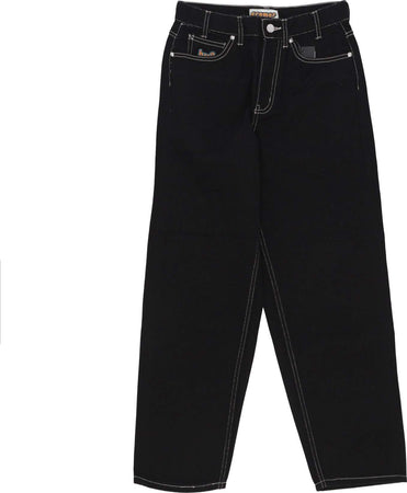 HUF-Jeans-Uomo-Cromer-Signature-Pant-Black/white-da-uomo