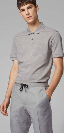 Hugo Boss Polo Uomo Modern Fit 100% Cotone Piqué Maglia Maniche Corte Con Colletto Per Lui Polo HUGO BOSS MODERN FIT Euforia - Bronte, Commerciovirtuoso.it