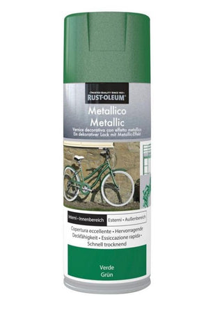 RUST-OLEUM - SPRAY EFFETTO METALLICO VERDE 400 ML