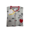Camicia da notte donna Bisbigli BM277795 40, Bee Cool, Serafino a manica lunga, tessuto interlock, Made in Italy