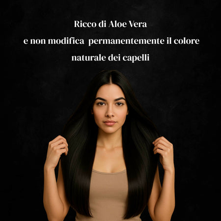 Pigmentina color mask maschera riparazione intensa per capelli secchi e danneggiati | ripristina il colore naturale del capello 200ml (capelli scuri)