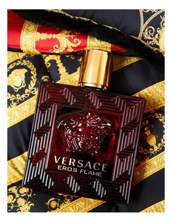 Versace eros flame profumo uomo 100ml eau de parfum