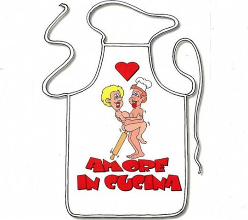 Idea Regalo Addio Al Nubilato E Celibato Maxi Grembiule In Tessuto Humor ‘c’ Amore In Cucina Salute e cura della persona/Erotismo e contraccezione/Sex toys/Gadget per addio al nubilato e al celibato Kondorama - Martinsicuro, Commerciovirtuoso.it