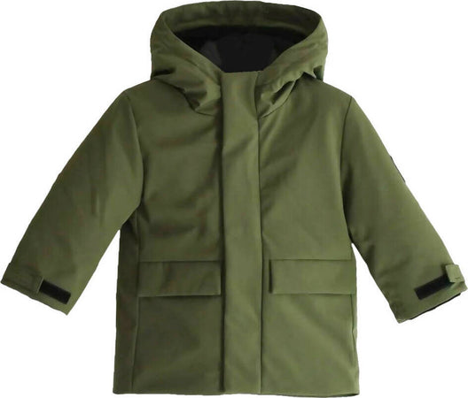 Ido Giubbotto Invernale Da Bambino Tinta Unita Verde Imbottito Con Cappuccio E Tasche Giacca Eco Piumino Bimbo Verde Militare Moda/Bambini e ragazzi/Abbigliamento/Giacche e cappotti/Giacche Mondo Bimbo - Bagnara Calabra, Commerciovirtuoso.it