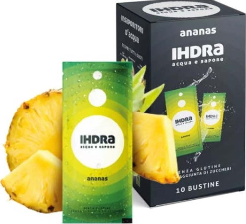 Ihdra-Insaporitore-Acqua-Gusto-Ananas-Box-Da-10-Bustine