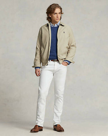 Polo Ralph Lauren Bi-swing Windbreaker Giacca Vento Uomo Pony Ricamato Bomber Giacca Senza Cappuccio Con Tasche E Logo