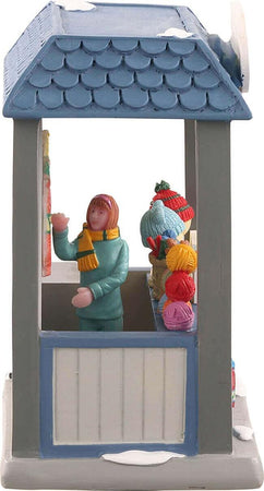 Il negozio di filati Knit 'N Needle, edificio per villaggio di Natale in Poliresina Casa e cucina/Decorazioni per interni/Addobbi e decorazioni per ricorrenze/Decorazioni natalizie/Oggettistica MagiediNatale.it - Altamura, Commerciovirtuoso.it