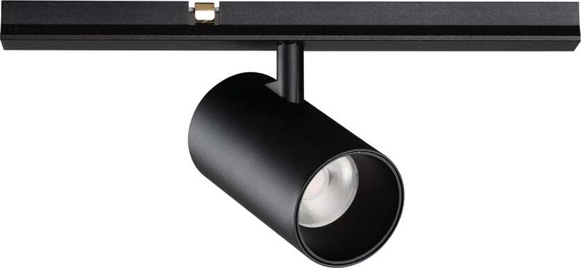 Illuminazione-A-Binario-Contemporaneo-Stick-Alluminio-Nero-Led-3W-3000K-Ip20