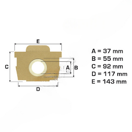 8 sacchetti per aspirapolvere Rowenta per modelli SILENCE FORCE COMPACT